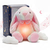 SHSEEN Breathing Bunny Stuffed Animal, 17 Inch, Adjustable Volume