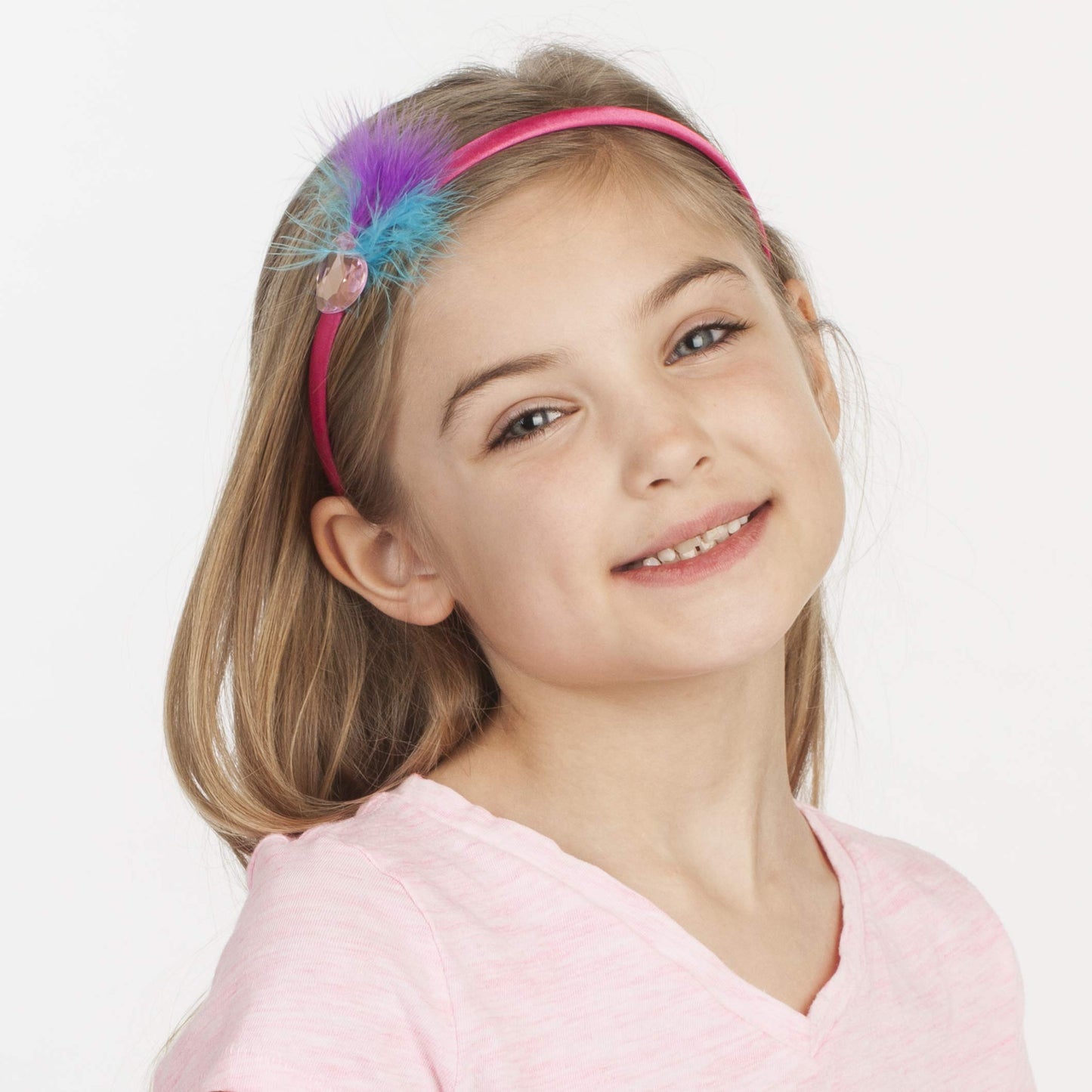Creativity for Kids Fashion Headbands Mini Craft Kit - Makes 3 DIY Hair Accessories Girls (New Packaging), Multi