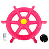 Swing Set Stuff Inc. Ships Wheel (Pink) & SSS Logo Sticker