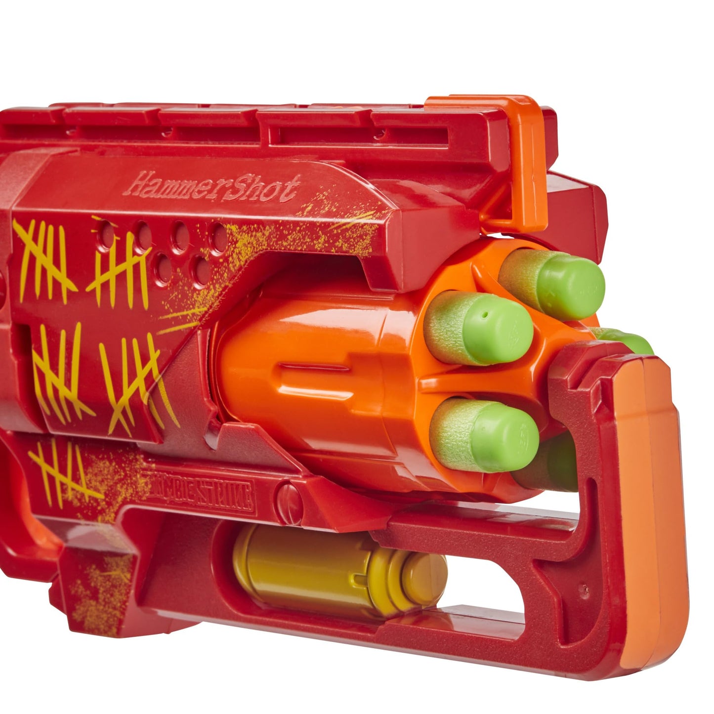 NERF Zombie Strike Hammershot Blaster, Red (Amazon Exclusive)