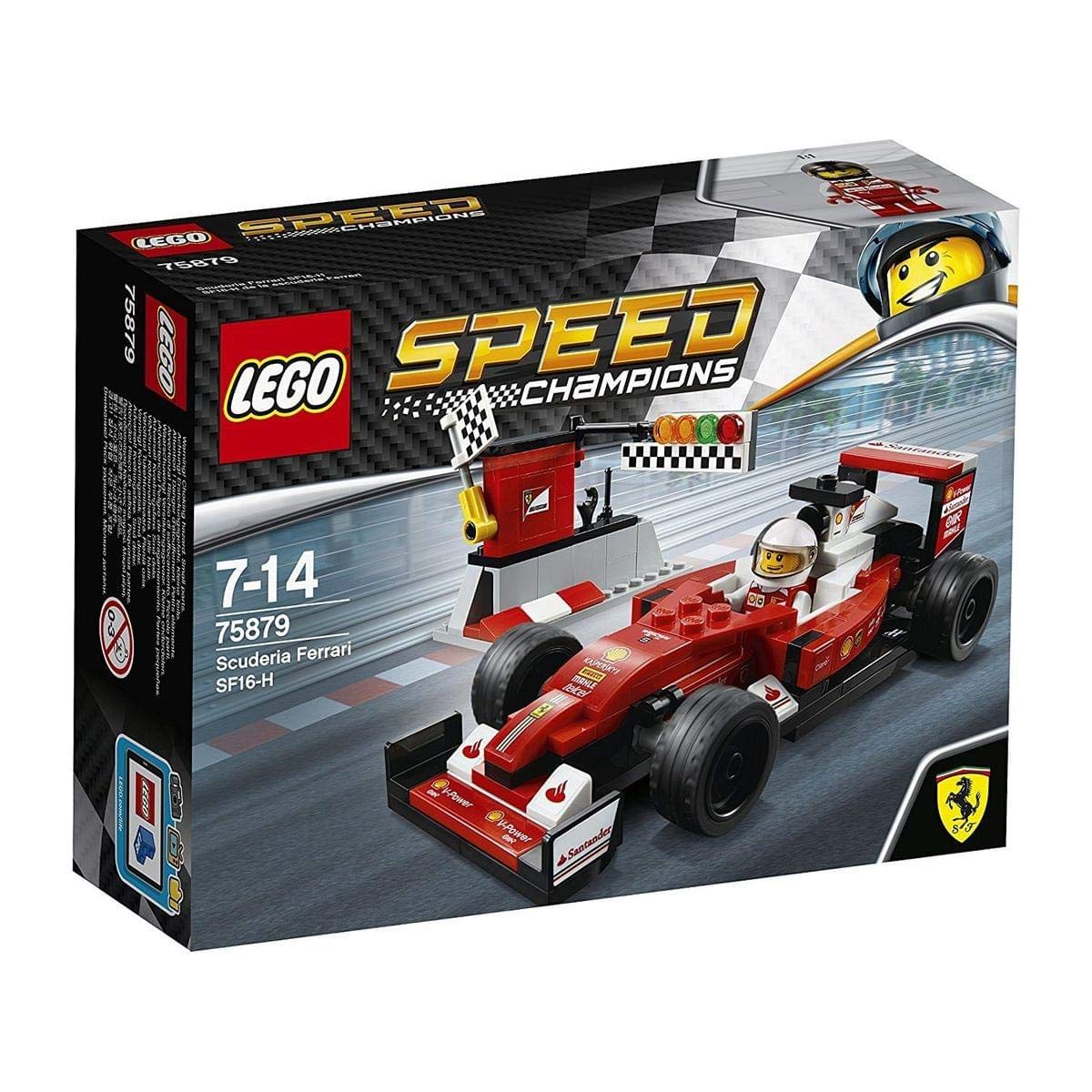 LEGO Speed Champions 6175267 Scuderia Ferrari SF16-H 75879, Multi