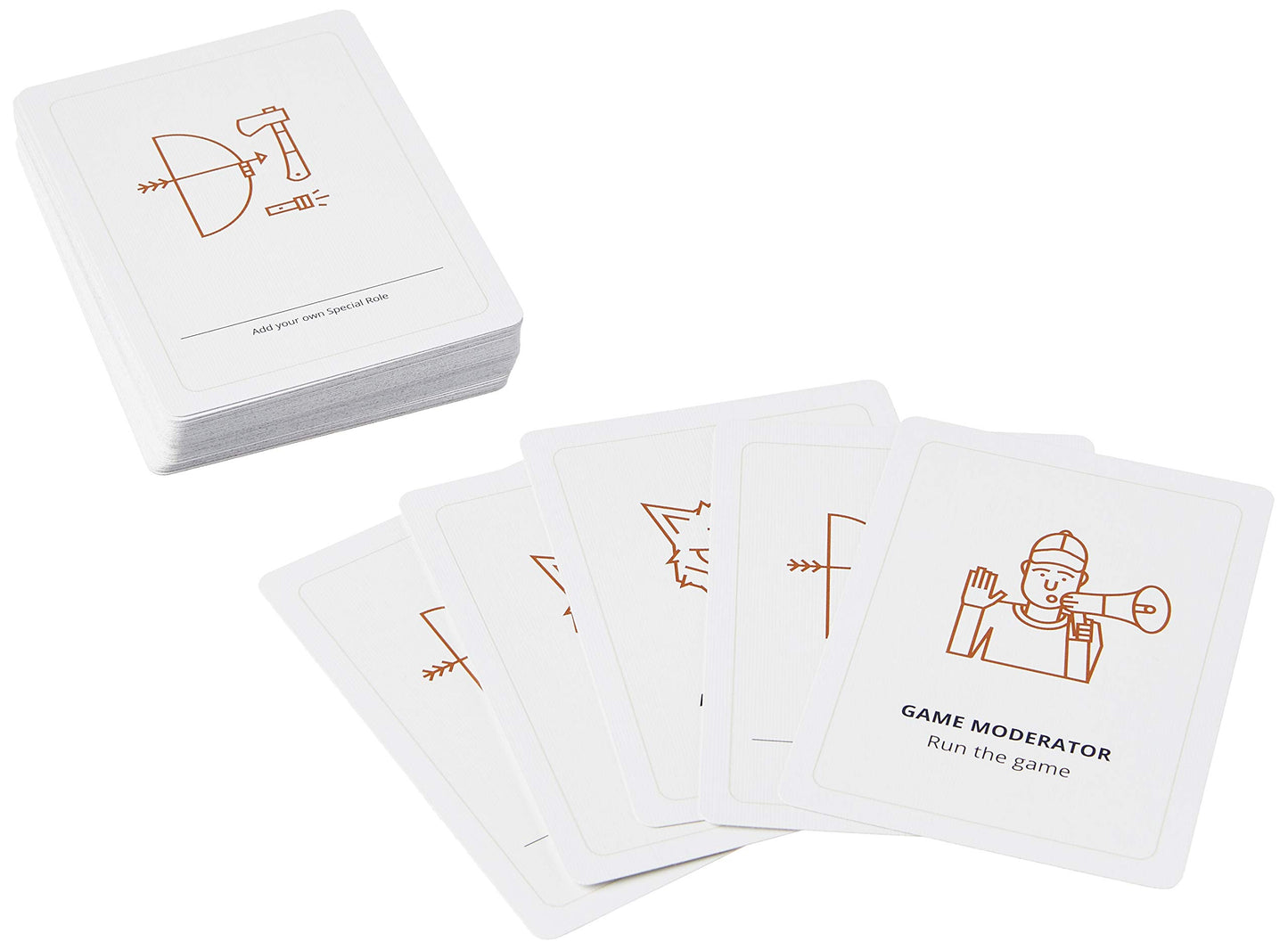Stellar Factory Werewolf Party Game | Up to 35 Players | 50 Cards | Social Deduction, Bluffing | Ages 12+ | Made in USA