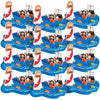Fun Express Jesus and Peter Walk On Water Craft Kit - Makes 12 - DIY Religious Crafts for Kids and VBS, Sunday School Activities