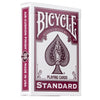 Bicycle Color Series #6 Burgundy Playing Cards, Poker Size Standard Index