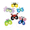 Fun Express Bug Mask Craft Kit - Party Favors for Kids 8-12 | Arts and Crafts for Kids 4-6 | Bulk Classroom Gifts for Students | Makes 48 Animal Masks