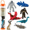 Safari Ltd. Cryptozoology Designer TOOB - 7 Figurines: Yeti, Loch Ness, Jackalope, Kraken, Trout, Coelacanth, Bigfoot - Educational Toy Figures