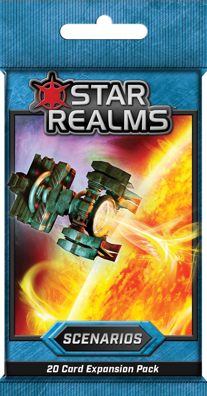 Star Realms Wise Wizard Games Expansions Bundle: Promo-Pack 1, Gambit, Cosmic Gambit, Scenarios (4 Items)
