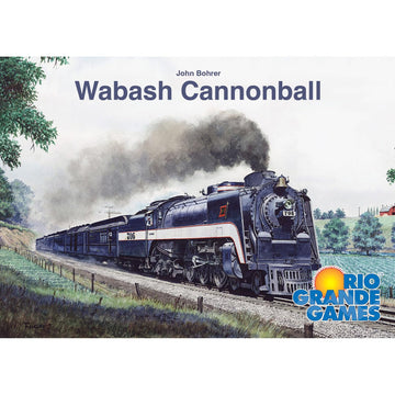 Rio Grande Games Strategy Board Game: Wabash Cannonball, Railroad Train Theme, 3-6 Players, Ages 14+