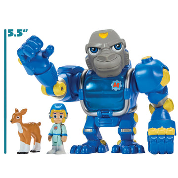 Team Mekbots: Animal Rescue Gorilla Mek with Mateo by Playmates Toys