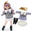 1/6 Doll Clothes for 30cm BJD Action Figure with Hook and Loop Outfits