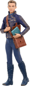 Mattel Universal Wicked Fiyero Fashion Doll with Posability, Removable School Uniform, Boots, & School Satchel and Textbook Accessory