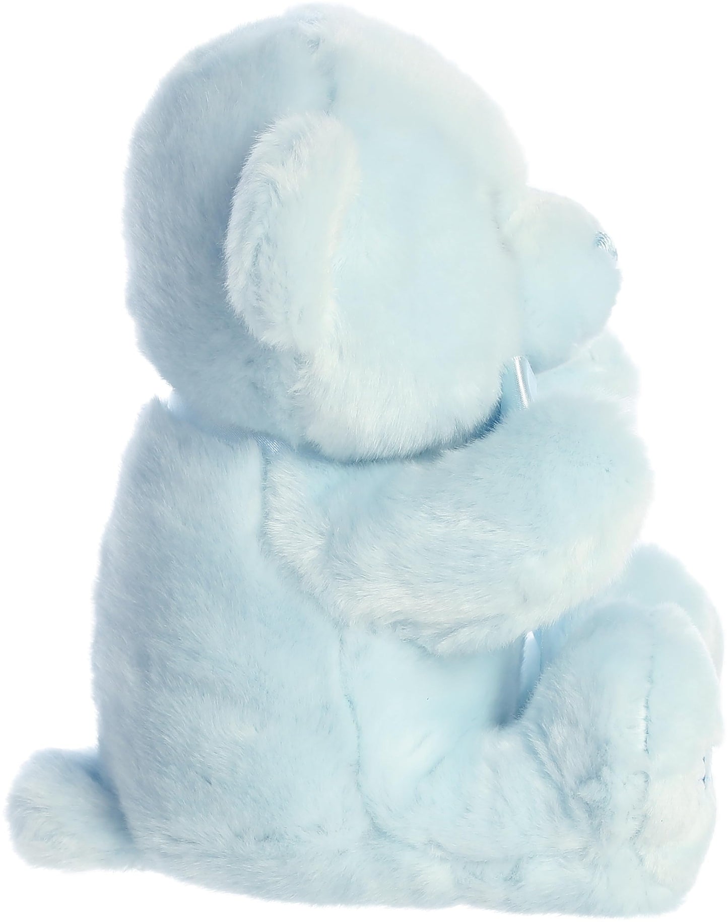 Aurora® Snuggly Comfy™ Bear Baby Stuffed Animal - Comforting Companion - Imaginative Play - Blue 9 Inches