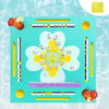 GKQWLW Floating Mahjong Table for Pool, Double-Sided Water Game Tray with Mahjong & Poker Card Playing Surfaces for Poker, Card, Dominoes, Board Games