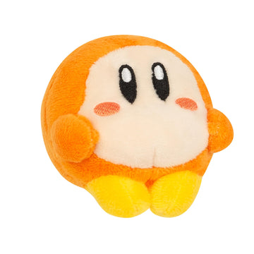 TOMY Chokkori San Kirby Mini Plush Toys - 4-Pack with Kirby, Waddle Dee, Meta Knight & King Dedede - Mini Gaming Desk Decor - Gamer Gifts