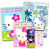 Hello Kitty Coloring Book Set - Bundle of 2 Hello Kitty Activity Books, Stickers, and Door Hanger | Hello Kitty Drawing Kit for Kids