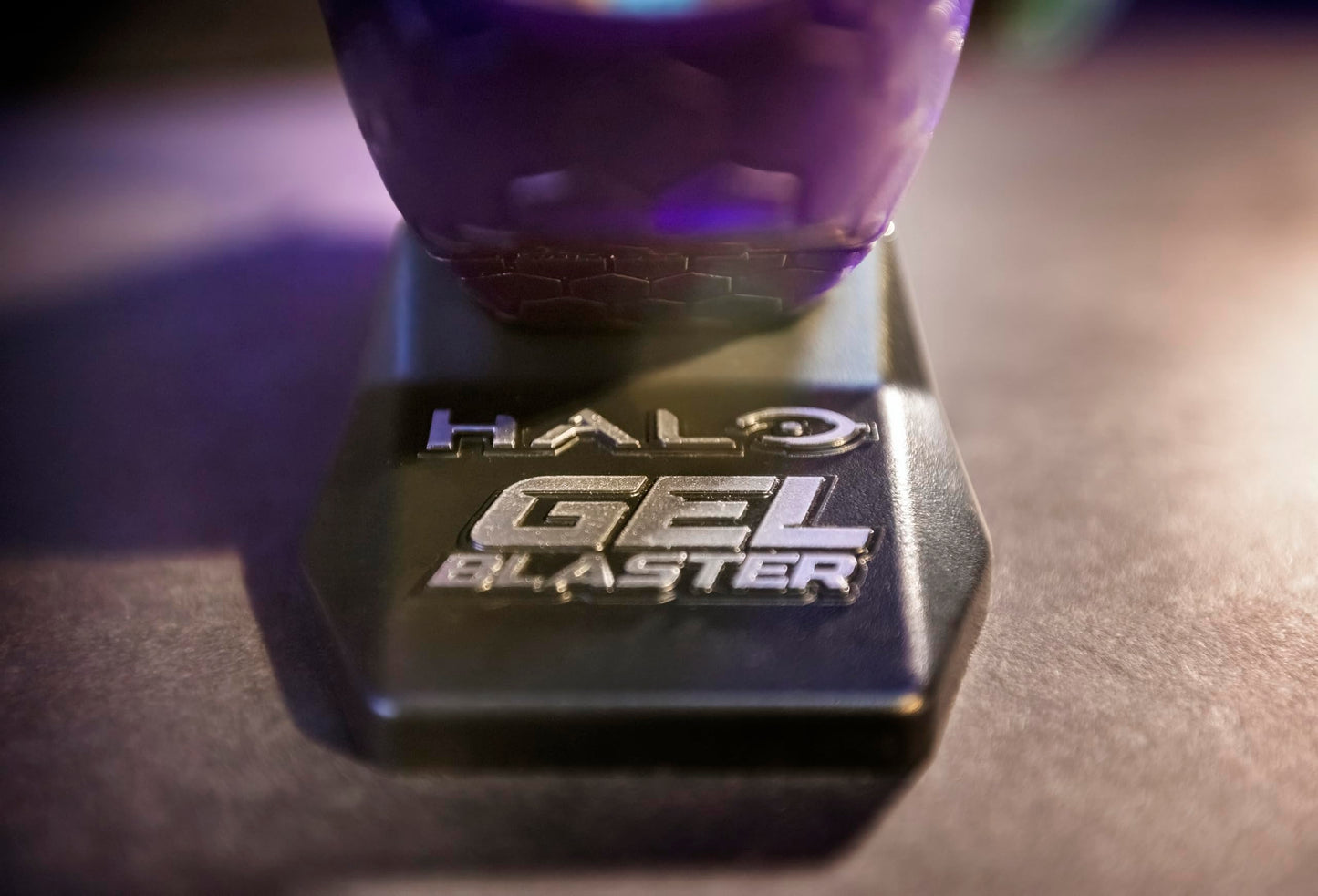 Gel Blaster Halo Plasma Blaster - Type-25 Glow-in-the-Dark Gel Ball Blaster, Includes Tracer Function - Officially Licensed Replica - 14+