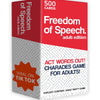 QUOKKA Freedom of Speech Card Board Game - Fast-Paced Guess the Word Challenge - Fun Party Game for Friends and Family Game Night
