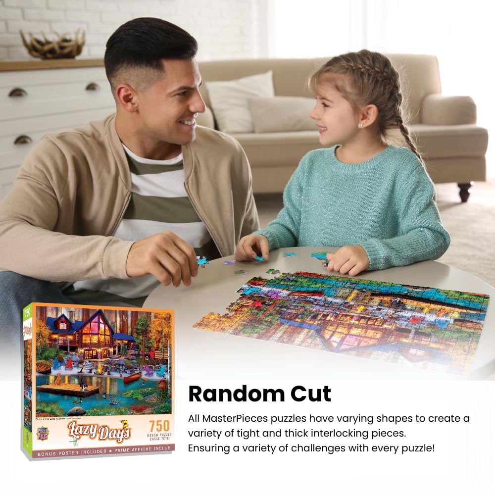 Masterpieces 750 Piece Jigsaw Puzzle for Adults and Family - Memories - 18"x24"