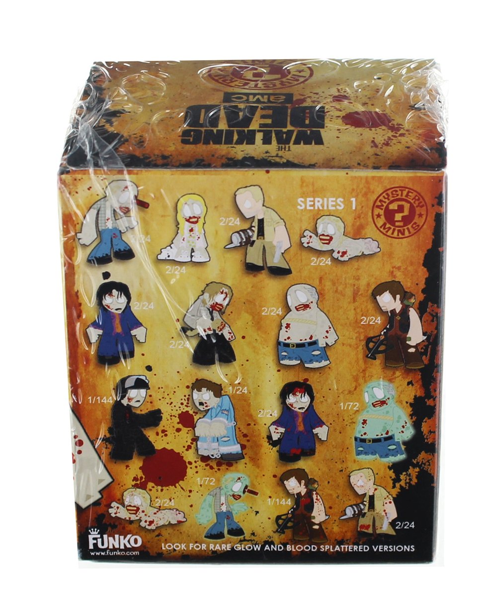 Funko The Walking Dead: PDQ Mystery Mini Figure Display, 24-Piece