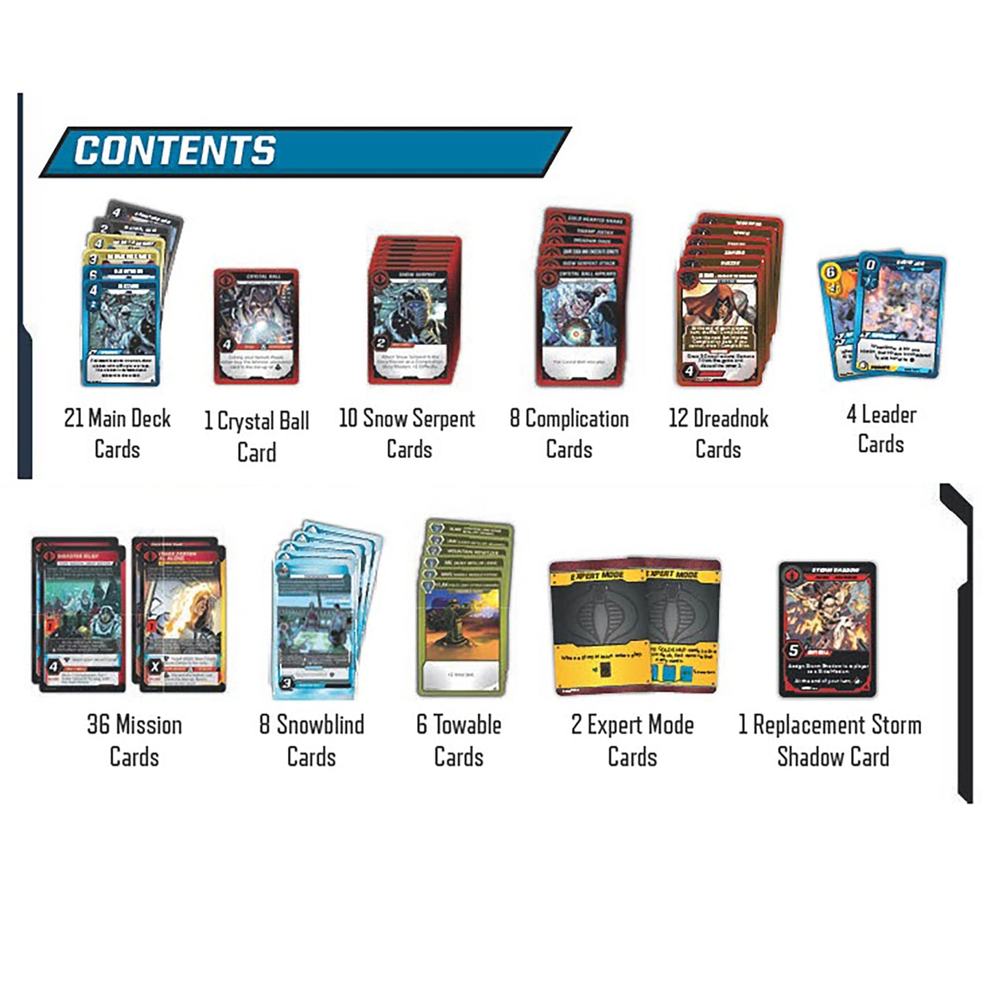 Renegade Game Studios G.I. Joe Deck-Building Game Coldsnap Expansion with 2 Story Missions
