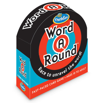 ThinkFun Word A Round Game - Engaging Vocabulary Builder for Teens and Adults | Quick-Paced Word Identification | Educational Fun | Recognized
