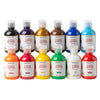 Fantastory Tempera Paint for Kids 12 Colors (8.4 oz Each) Washable Tempera Paint, Kids Poster Sponge Painting, Non-Toxic Finger Hand Bottles Gifts