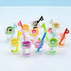 11 Pcs Miniature Dollhouse Drinks Set - Resin Glass Cup and Fruit Beverage Bottles, Simulated Drink Models for Summer Leisure-Themed Decor Decor, 1.07
