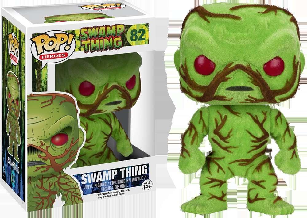 Funko Pop! DC Heroes Swamp Thing Flocked Version Vinyl Figure