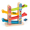 Wooden Car Ramp Race Track for Toddlers 1-3 - Montessori Toys for 1 2 3 Year Old Boy, Toddler Toys for 2 Year Old Boy and Girl, 4 Cars, Fine Motor