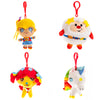 Rainbow Brite 4-Pack Set with Rainbow Brite, Twink, Starlite, Puppy Brite 4-inch Plush Clip-Ons
