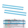 Cwdew Pack of 2 Mahjong Magnified Line Reader Finder with 2X Magnification, Mahjong Card Magnifier Magnifying Line Guide (Blue)