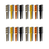 LitoMagic Metal Cribbage Pegs for Cribbage Board Game. Work with Regular Peg Board 1/8 Hole Size Like Bicycle Board Games. Pack of 16 Crib pegs.