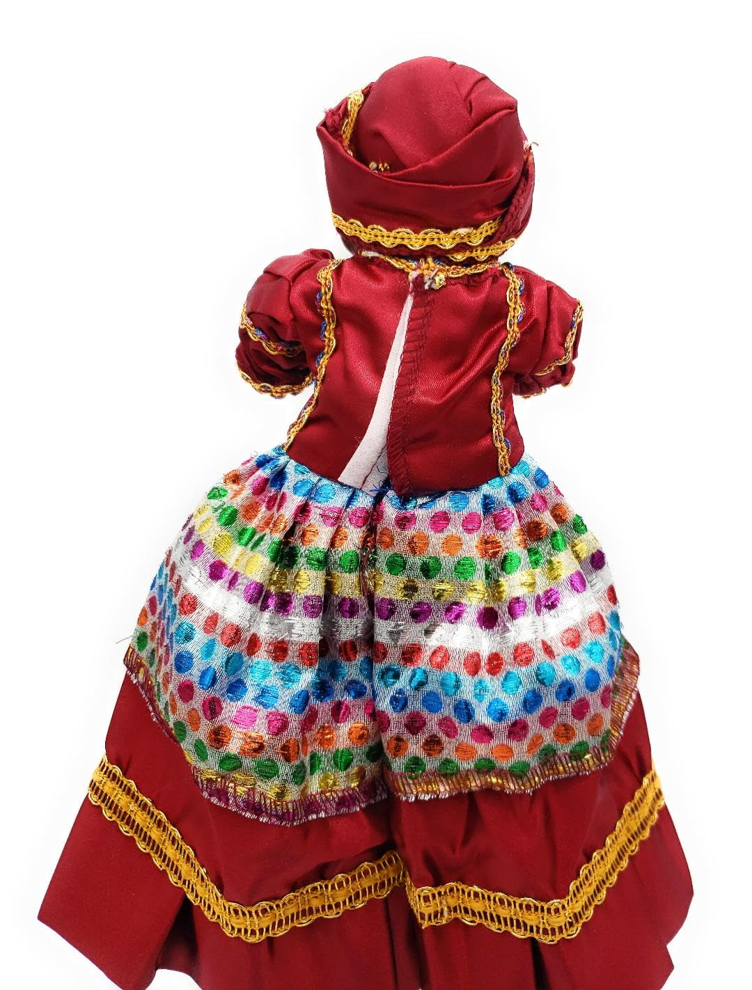 WORLDMARTSHOPPING WMS OYA - Doll, Muñeca, Classic, Santeria, Yoruba, Orishas, Ifa, Ocha, Lucumi (Satin)