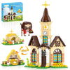 Nubee Jesus Christian Nativity 3-in-1 Building Blocks Set, Jesus Resurrection & Church Easter Decor, Religious Building Toy, Christian Gifts, Easter