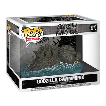 Funko Pop! Deluxe: Godzilla Minus One - Godzilla (Swimming) - Collectable Vinyl Figure - Gift Idea - Official Merchandise - Toys for Kids & Adults