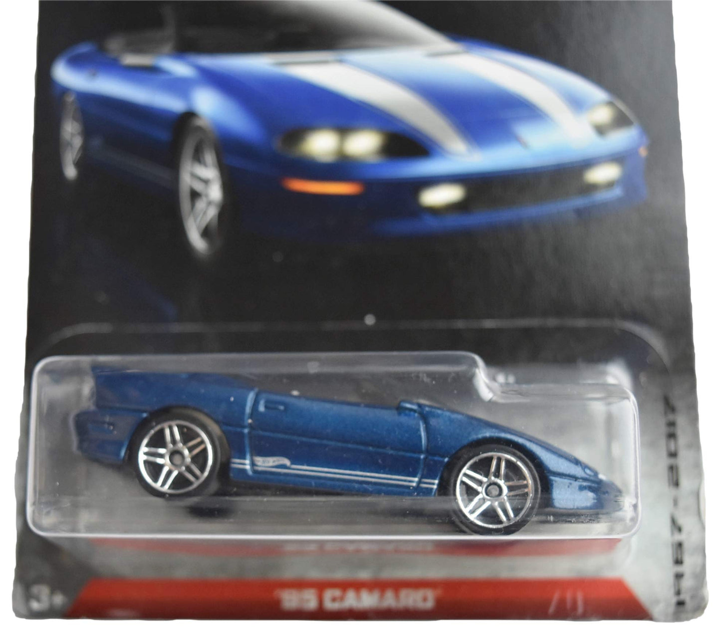 Hot Wheels Camaro Fifty year '95 Camaro 5/8, blue