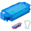 HEX Bots Nano On-The-Go Launcher with 1 Bonus Flash Nano, Autonomous Mini Robot Sensory Toy and Carrying Case, Toy Playsets for Kids Ages 3 and up
