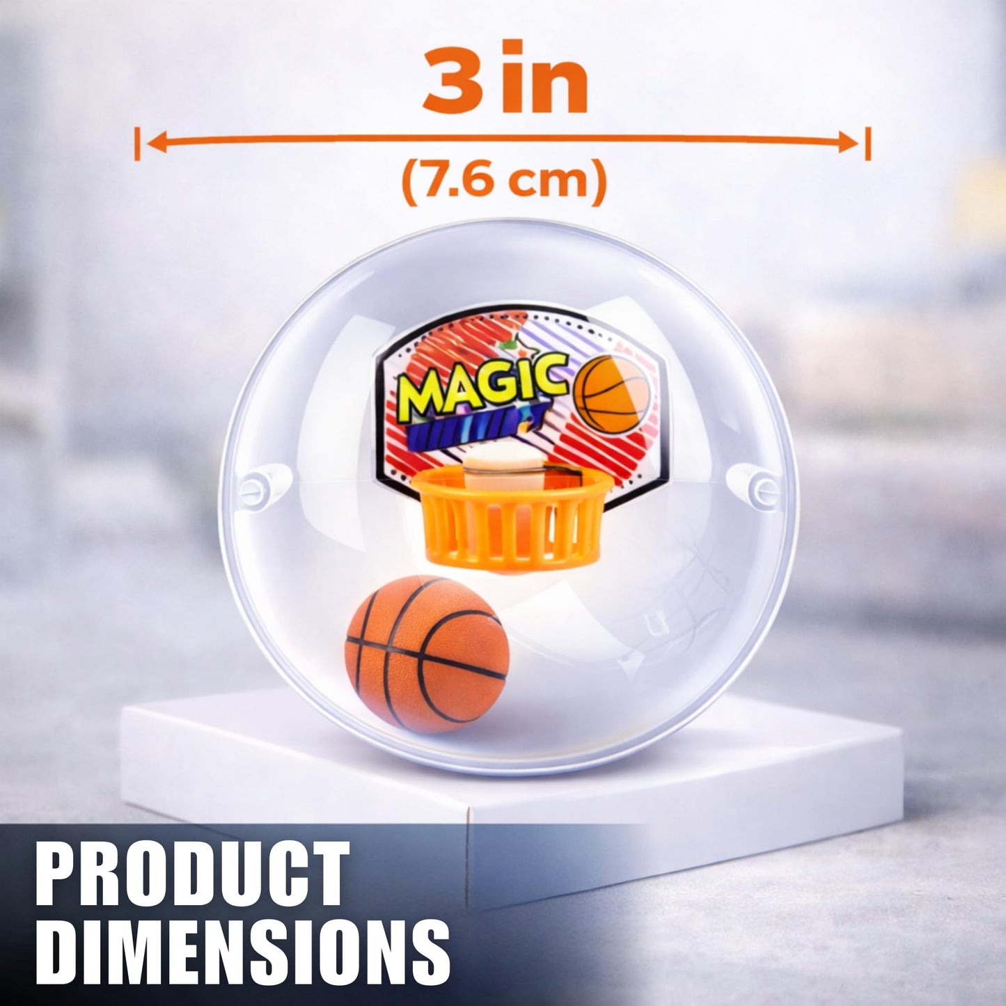 Liberty Imports 12 Pack Mini Basketball Electronic Handheld Shoot & Score Hoop Game with LED Lights & Sounds, Bulk Toys Birthday Party Favors Prizes
