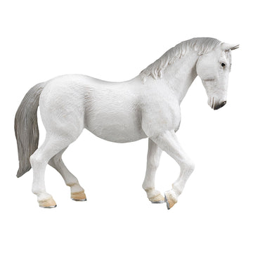 MOJO - Lipizzaner Mare | Hand-Painted Toy Figure | Horse Collection | True to Life & Highly Detailed | Designed in UK