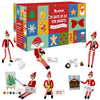 Elf Kit 24 Days of Christmas 2025 Countdown to Christmas with Elf Decorations Accessories & Elf Adventures Starter Kit Boy & Girl (Elf Doll NOT