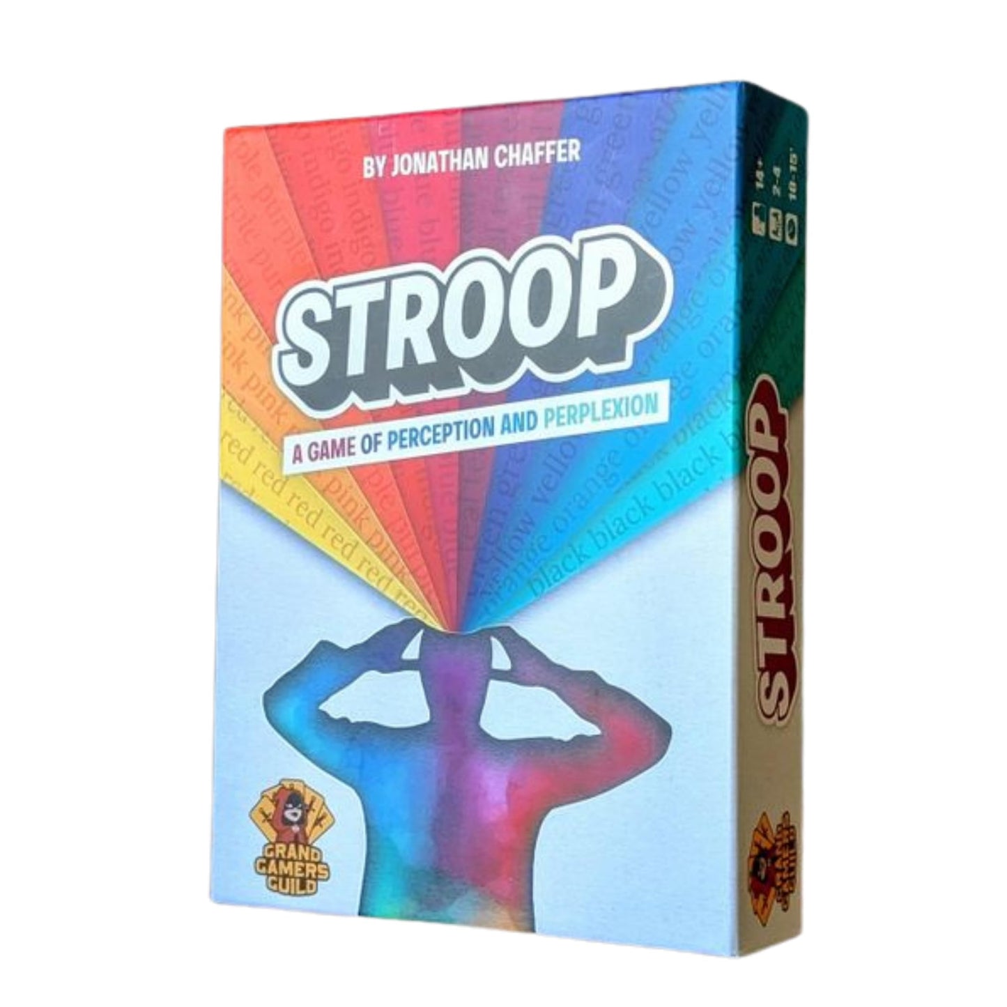 Stroop (2025 Edition) - Pattern Recognition & Quick Card Party Game by Grand Gamers Guild | Ages 14+ | 2-4 Players | 15 Min