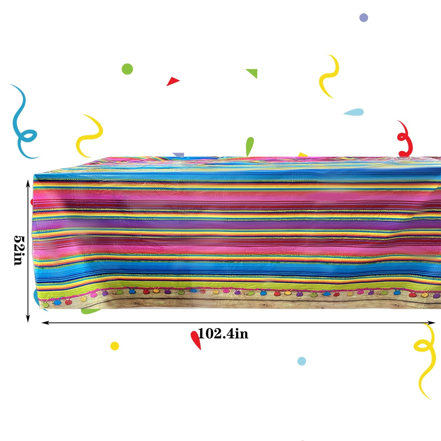 Mexican Themed Party Decorations Fiesta Party Supplies Balloons Garland Arch Kit Feliz Cumpleanos Backdrop Tablecloth Cinco De Mayo Taco Cactus