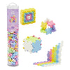 PLUS PLUS 240 Piece Pastel Mix Tube - Mini Interlocking Building Blocks Set, Stem Toys for Kids - Sensory Bin Fillers/Math Manipulatives Classroom