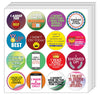 Creanoso Stickers for Adult Series 4 - Self Care (10-Sheet) - Premium Gift Set - Inspirational Sayings Quote Sticker Assorted Set - Gift Rewards Ideas