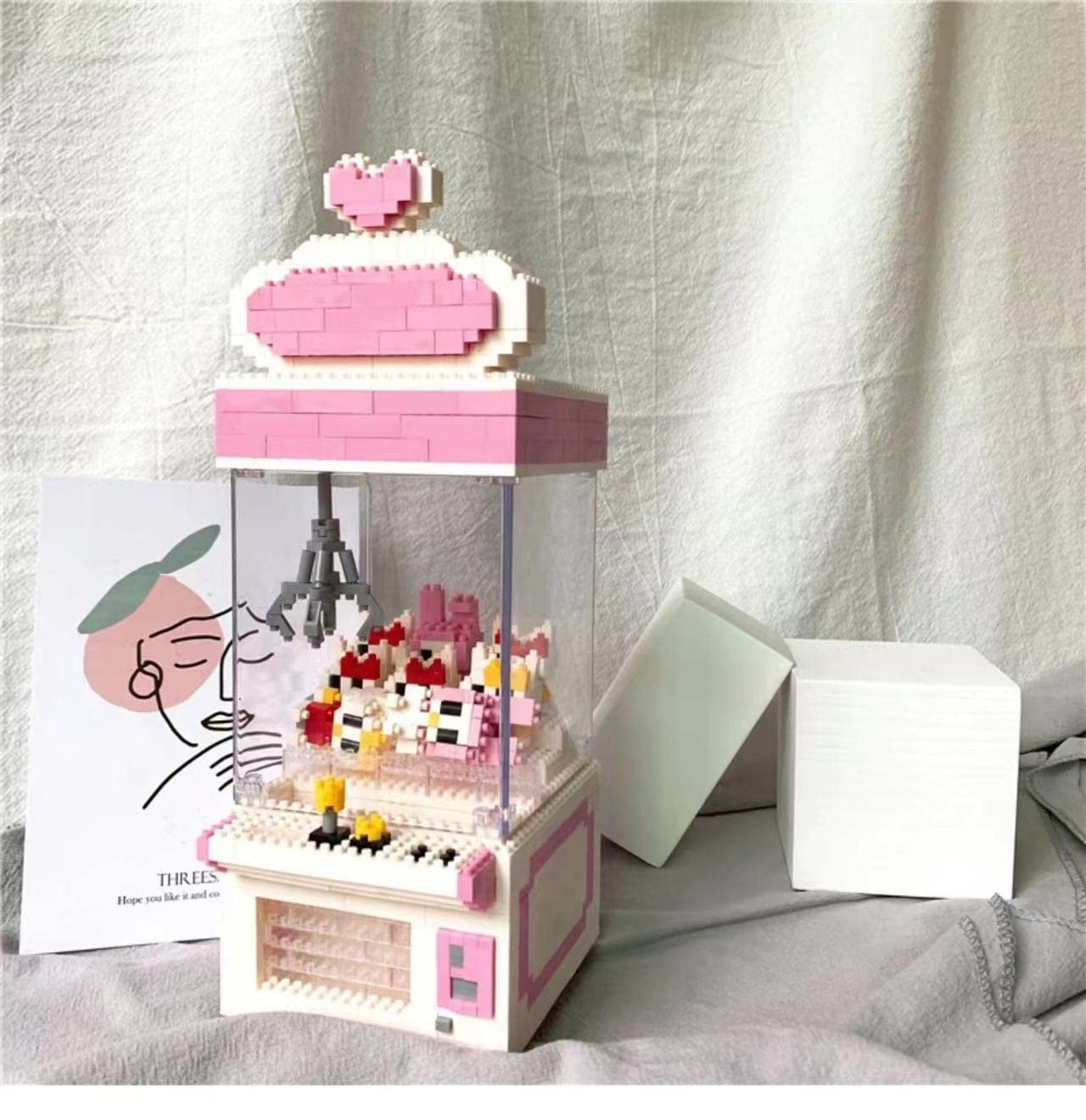 Micro Blocks Mini Machinel Display Sets for Teens or Adult,Mini Block for Intelligence Education(1017PCS)