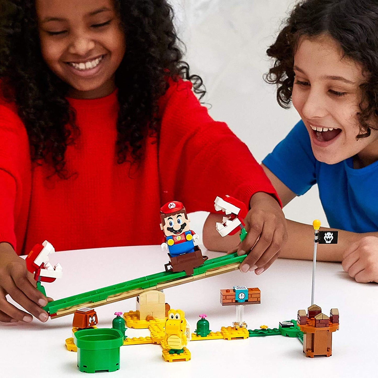 LEGO Super Mario Piranha Plant Power Slide Expansion Set 71365; Building Kit for Kids to Combine with The Super Mario Adventures with Mario Starter
