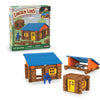LINCOLN LOGS - Oak Creek Lodge - 137 Pieces - Real Wood Logs-Ages 3+ - Best Retro Building Gift Set for Boys/Girls - Creative Construction Engineering