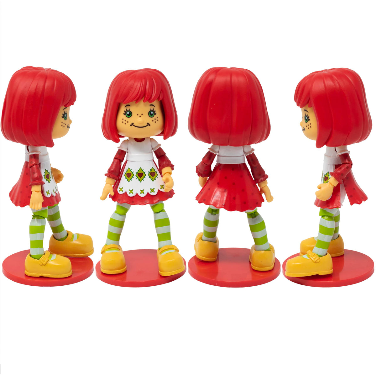 Boss Fight Studio Deluxe Strawberry Shortcake & Custard Kitten Collectible Action Figure - Highly Articulated Fruity Scented Figurine with