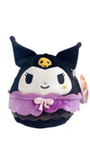 Squishmallows 8-Inch Kuromi Halloween Plush, Black and Purple