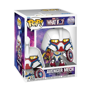 Funko Pop! Super Marvel: What If - Avenger Mech - Collectable Vinyl Figure - Gift Idea - Official Merchandise - Toys for Kids & Adults - Marvel Fans